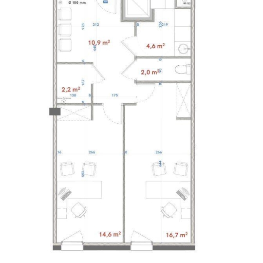 API AGENCE : Local / Bureau | LE GRAU-DU-ROI (30240) | 54.20m2 | 1 088 € 