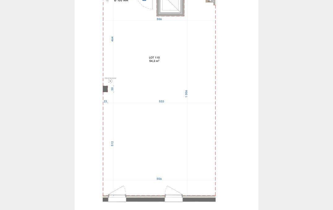 API AGENCE : Local / Bureau | LE GRAU-DU-ROI (30240) | 54 m2 | 1 088 € 