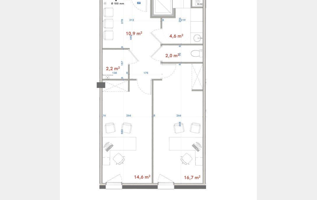 API AGENCE : Local / Bureau | LE GRAU-DU-ROI (30240) | 124 m2 | 2 500 € 