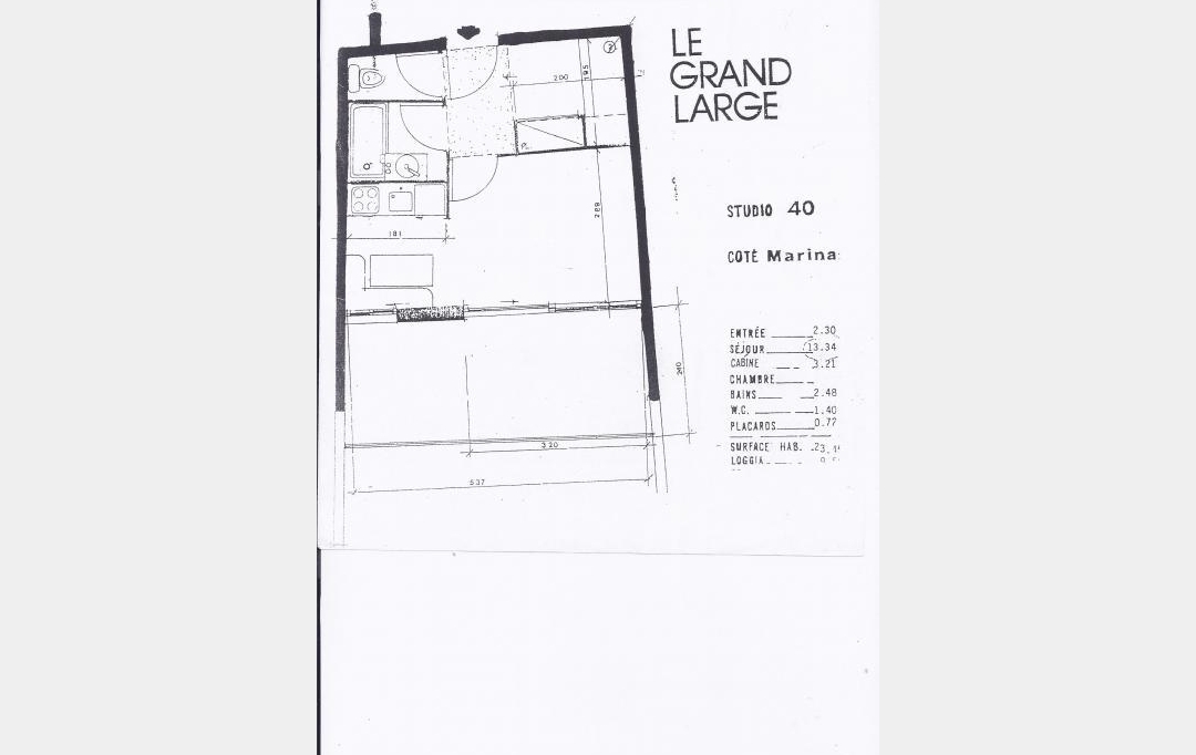 API AGENCE : Appartement | LE GRAU-DU-ROI (30240) | 23 m2 | 190 € 