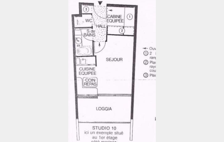 API AGENCE : Appartement | LE GRAU-DU-ROI (30240) | 26 m2 | 270 € 